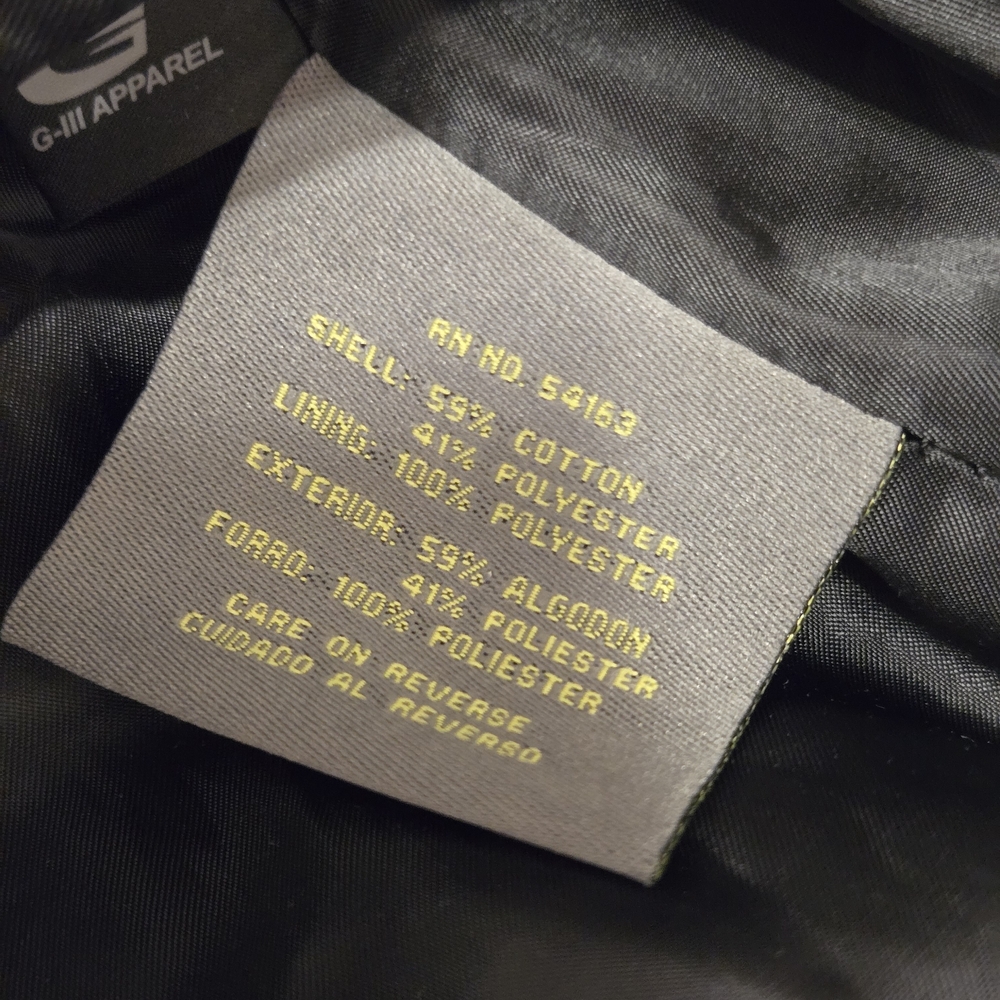 Kenneth Cole Women's Double-Breasted Black Trench Coat Short Size Medium - Picture 8 of 10